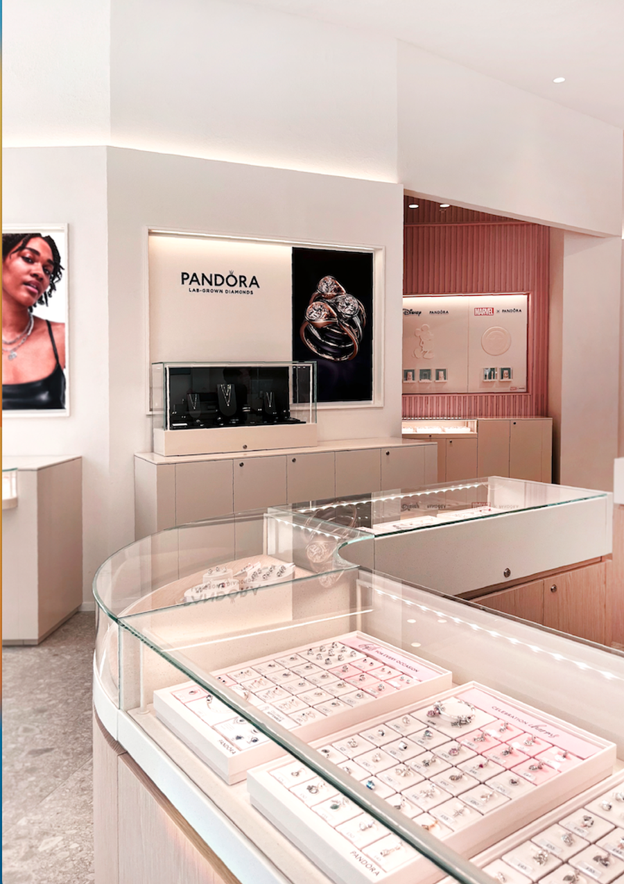 Pandora 2025 concept stores