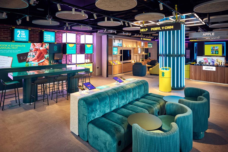 EE's new Experience concept store | News | Dalziel & Pow