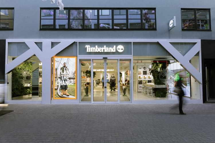 Timberland Carnaby store exterior