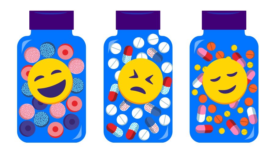 Viatmins pill bottle