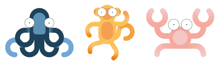 Balabala characters big