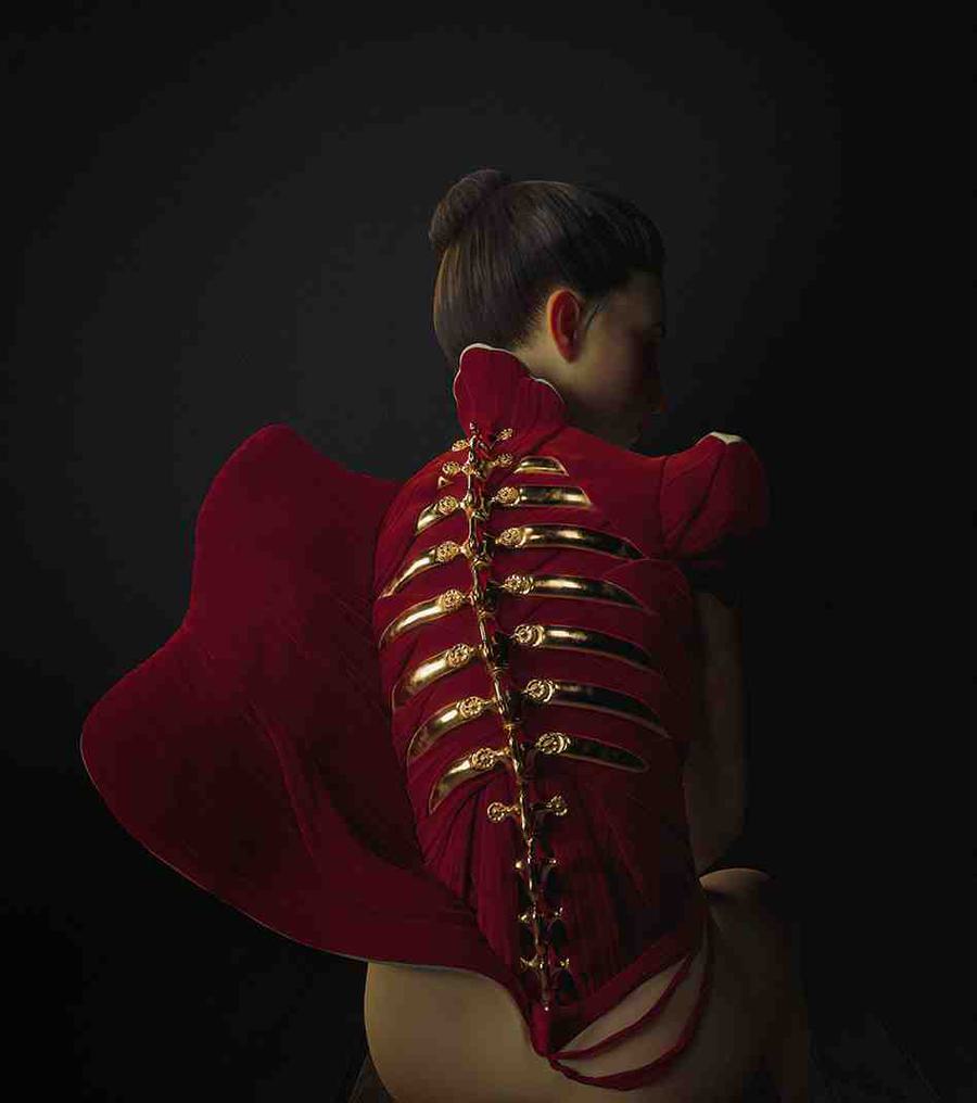 Flayed angel small