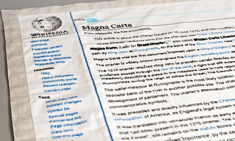 A detail from Magna Carta 007