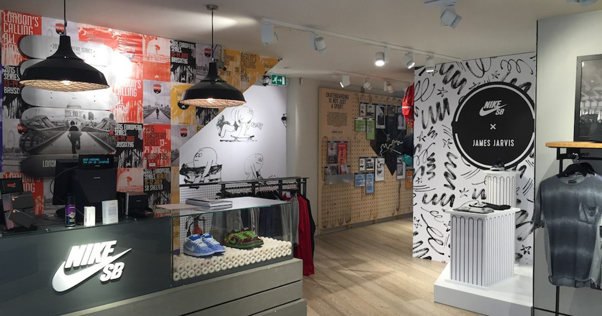 Nike SB, Carnaby Street | News | Dalziel & Pow