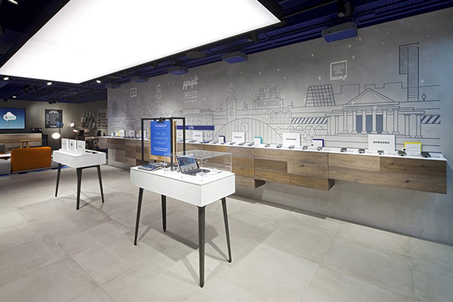 Manchester O2 Store O2, Manchester: reimagining the telecomms store | News | Dalziel & Pow
