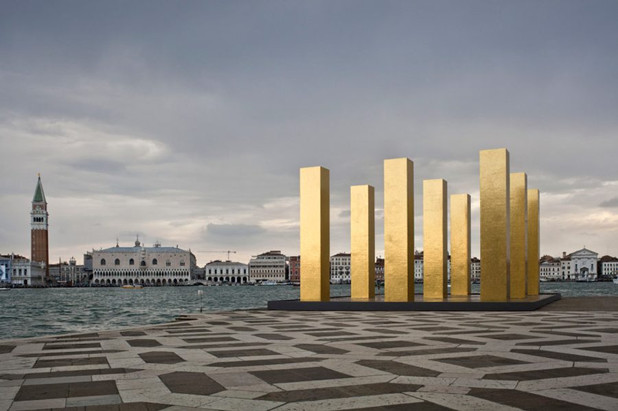 Heinz mack venice architecture biennale 2014 designboom 01